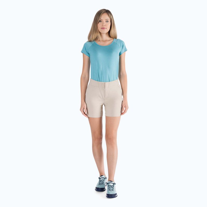 Pantaloncini da trekking Columbia Firwood Camp II ancient fossil da donna 2