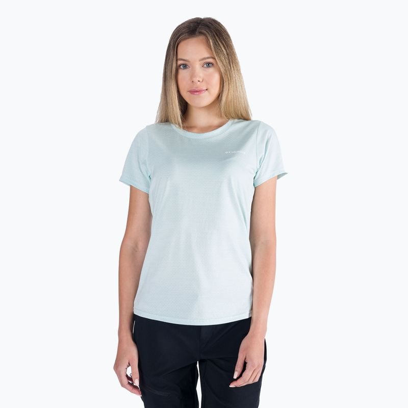 Columbia Alpine Chill Zero - Maglia da trekking da donna in erica mattinata ghiacciata
