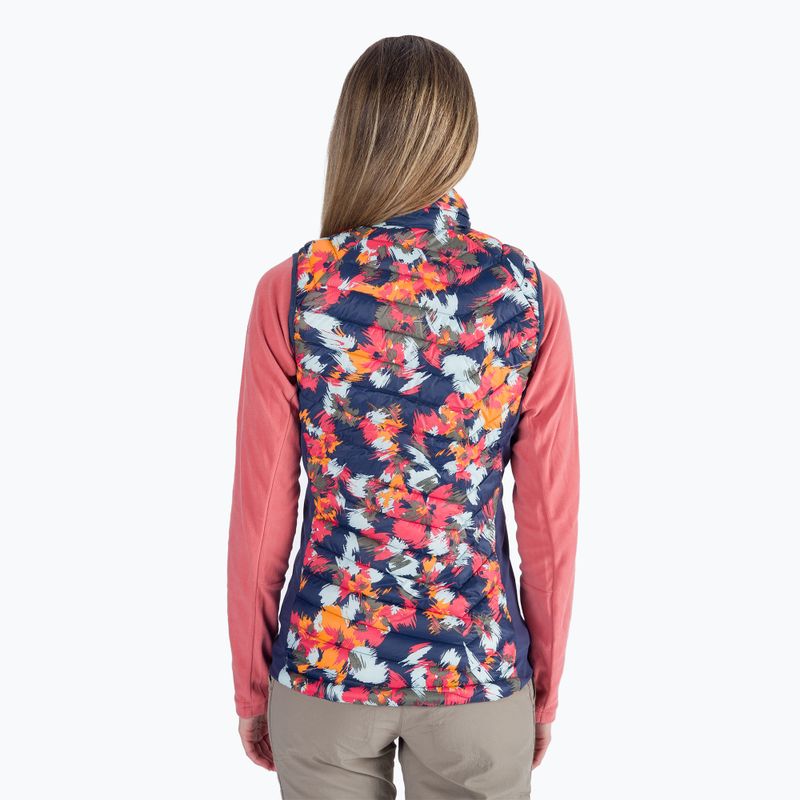 Columbia Powder Pass donna senza maniche typhoon blooms/nocturnal 3