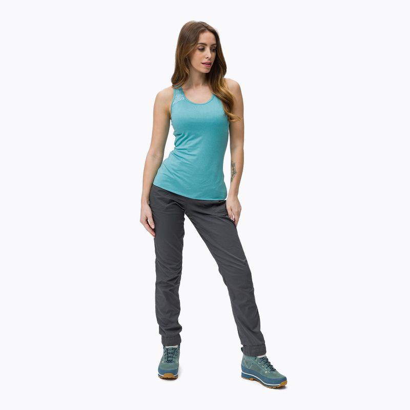 Columbia Peak To Point II Tank sea wave heather maglia da trekking da donna 2