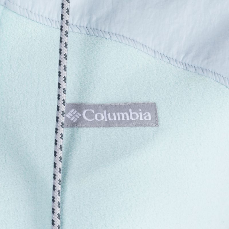 Felpa da trekking Columbia Ali Peak Overlay donna icy morn/cirrus grey 4