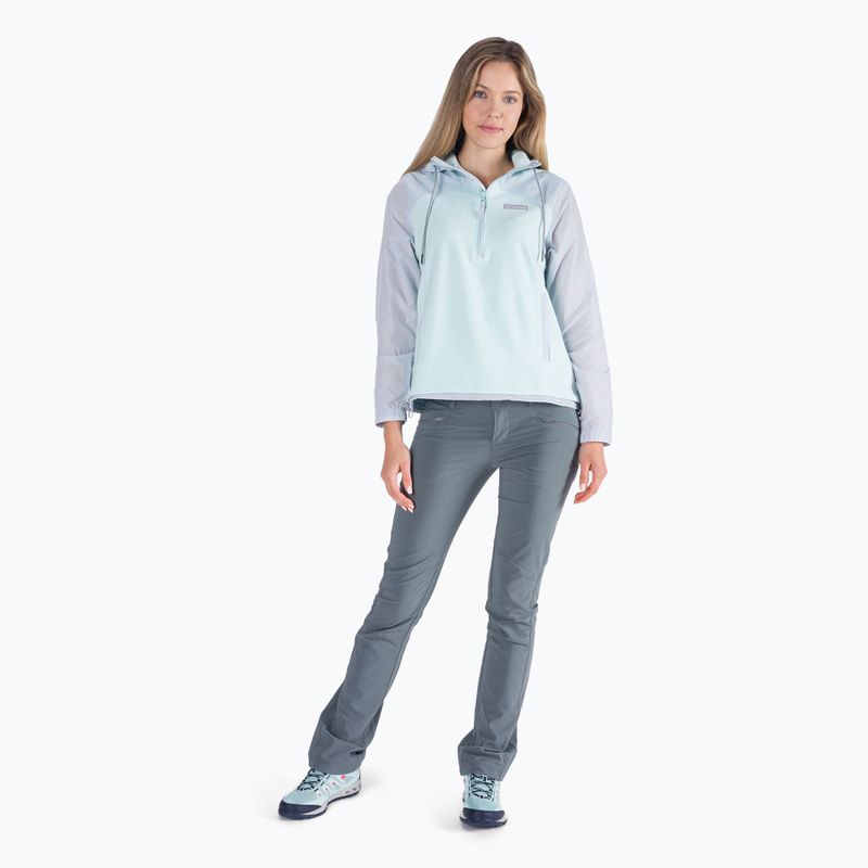 Felpa da trekking Columbia Ali Peak Overlay donna icy morn/cirrus grey 6