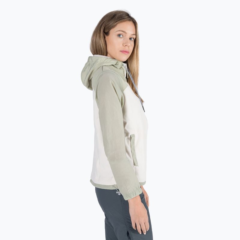 Felpa da trekking Columbia Ali Peak Overlay gesso/safari donna 4