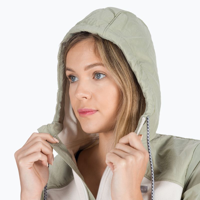 Felpa da trekking Columbia Ali Peak Overlay gesso/safari donna 5