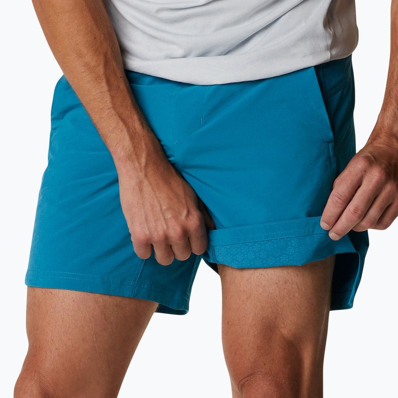 Pantaloncini da trekking Columbia Titan Pass LW deep marine per uomo 6