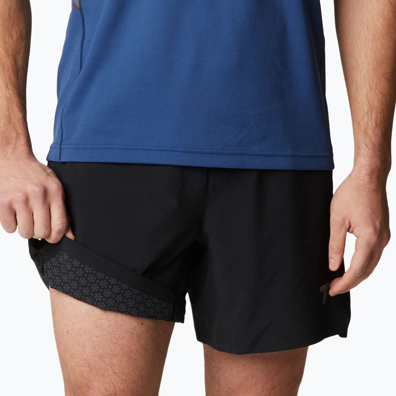 Pantaloncini da trekking Columbia Titan Pass LW da uomo, nero 6
