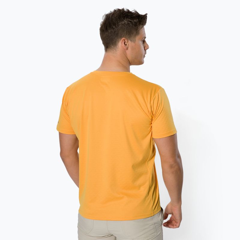 Columbia Zero Ice Cirro mango/cappuccio nightscape graphic maglia da trekking da uomo 3