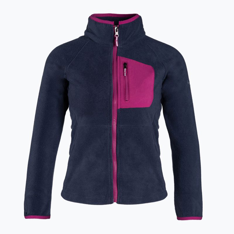 Felpa in pile Columbia Fast Trek III Full Zip notturna per bambini