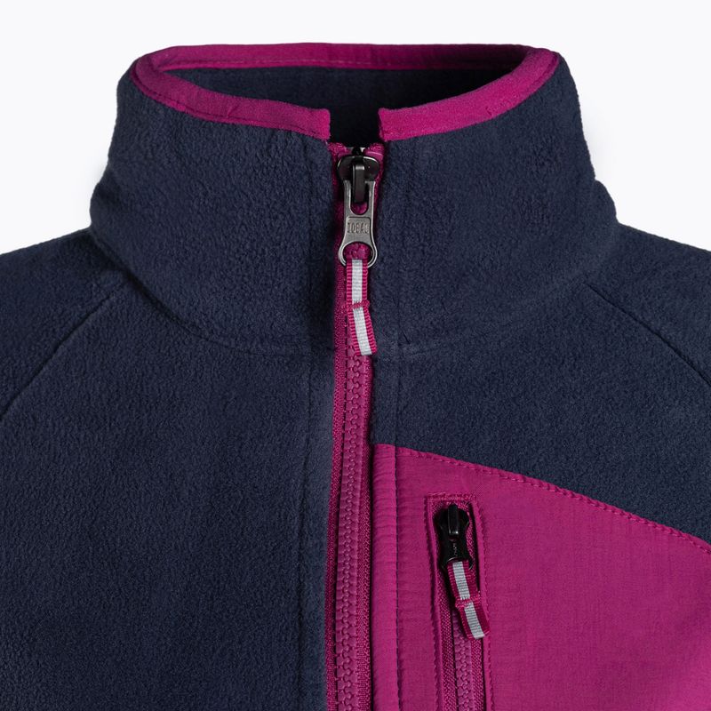 Felpa in pile Columbia Fast Trek III Full Zip notturna per bambini 4