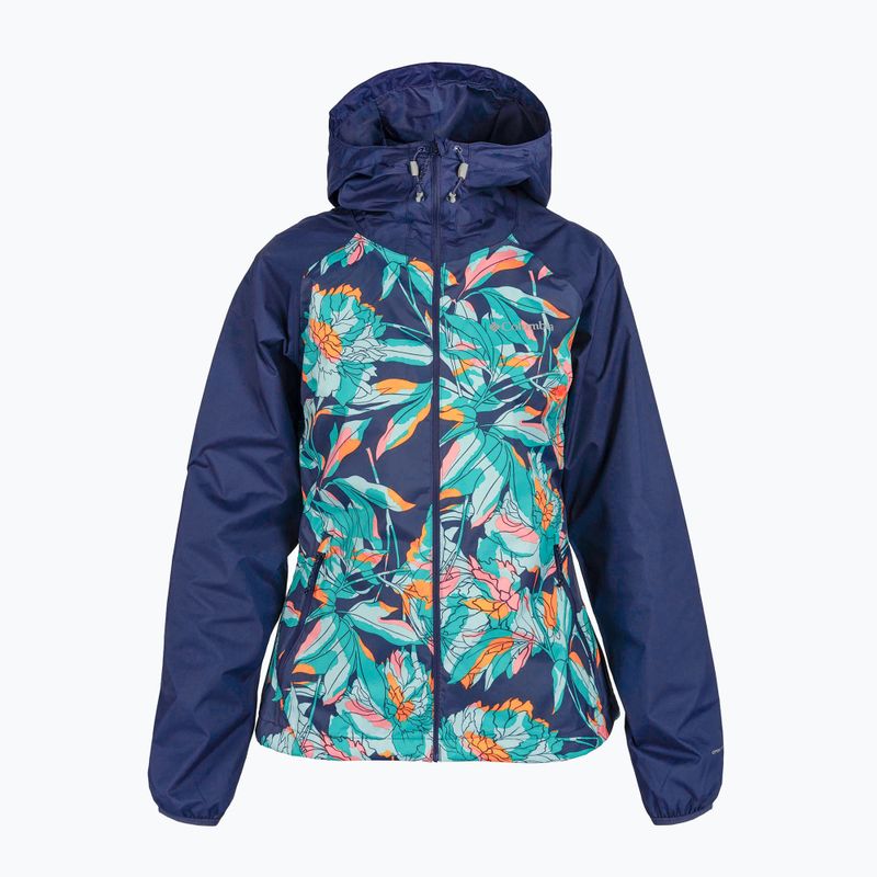 Columbia giacca antipioggia donna Street nocturnal leafy lines multi print/noctu 7