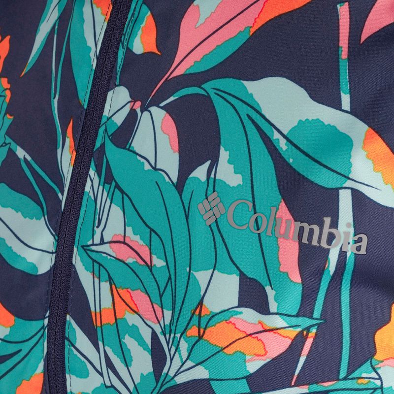 Columbia giacca antipioggia donna Street nocturnal leafy lines multi print/noctu 9