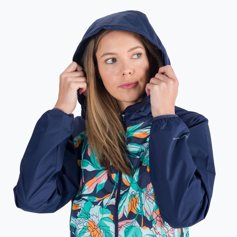 Columbia giacca antipioggia donna Street nocturnal leafy lines multi print/noctu 5