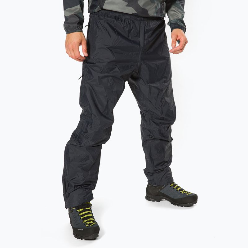 Pantaloni da pioggia Columbia Pouring Adventure II da uomo, nero