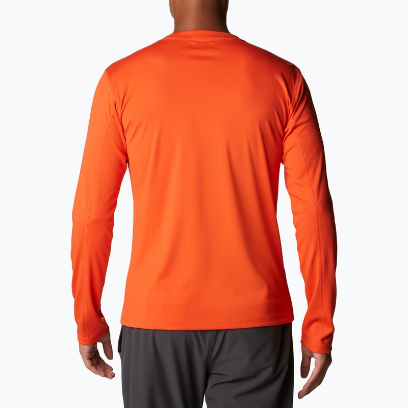 Columbia Zero Rules manica lunga trekking uomo quarzo rosso 2