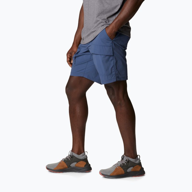 Pantaloncini da trekking Columbia Maxtrail Lite dark mountain da uomo 3