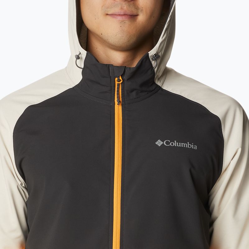 Giacca softshell Columbia Panther Creek da uomo mango/squalo/gesso 6