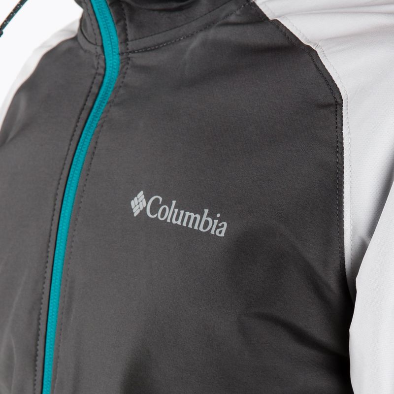 Giacca softshell Columbia Panther Creek uomo deep marine/shark/nimbus grigio 4