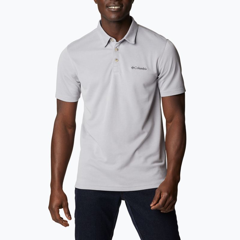 Polo Columbia Nelson Point Uomo columbia grigio