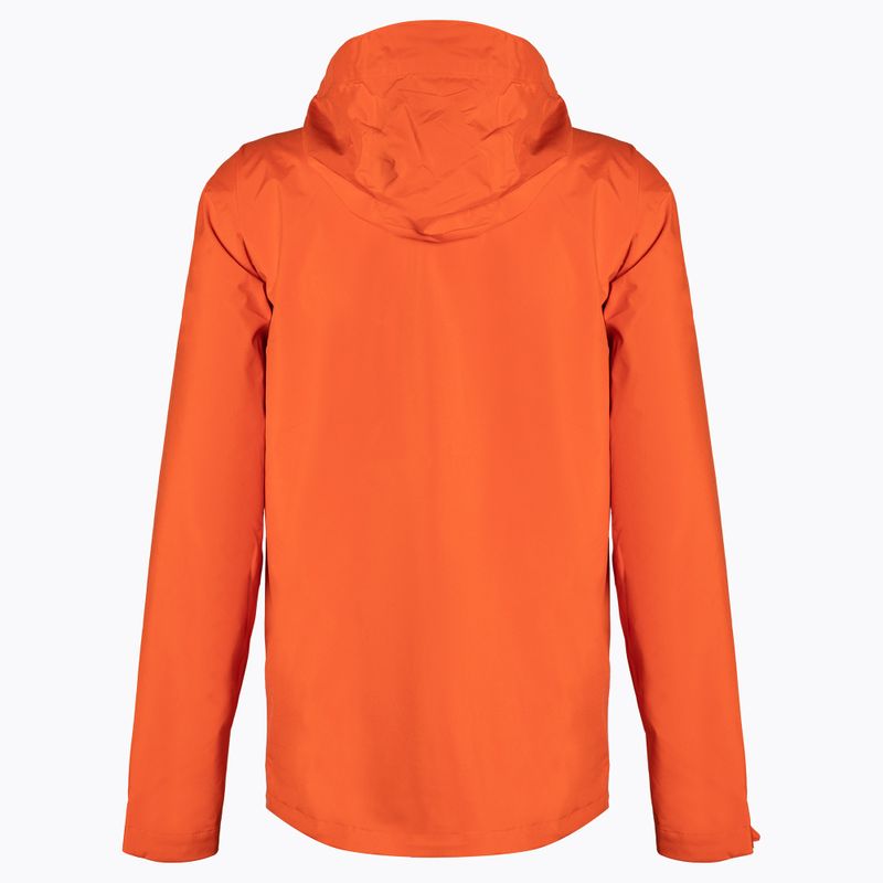 Giacca da pioggia Columbia Earth Explorer da uomo, rosso quarzo 18
