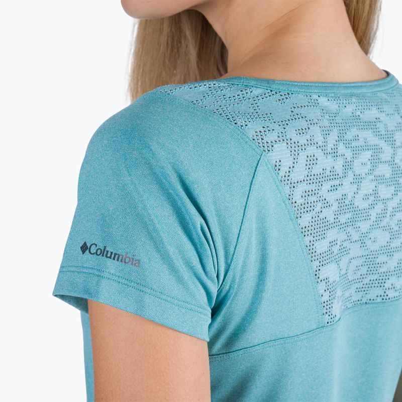 Columbia Peak To Point II, camicia da trekking da donna sea wave heather 4