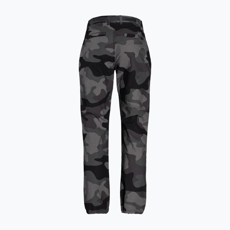 Pantaloni da trekking Columbia Wallowa Belted nero mod camo da uomo 9