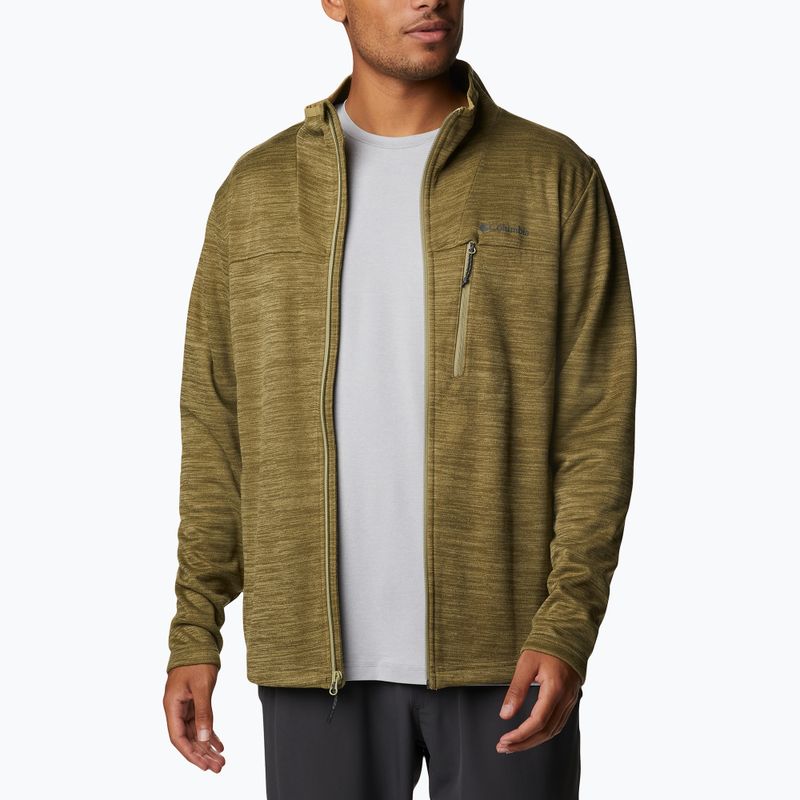 Felpa da trekking Columbia Maxtrail II Fleece Full Zip savory heather uomo 4