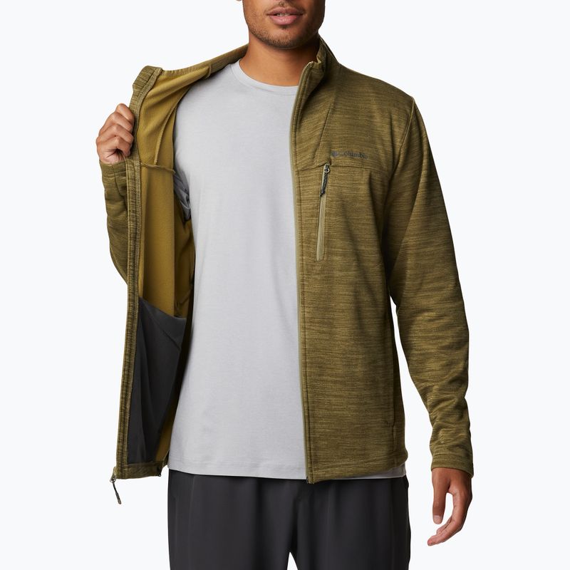 Felpa da trekking Columbia Maxtrail II Fleece Full Zip savory heather uomo 5