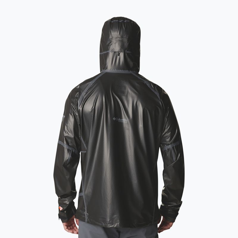 Giacca da pioggia Columbia OutDry Extreme Mesh uomo nero 2