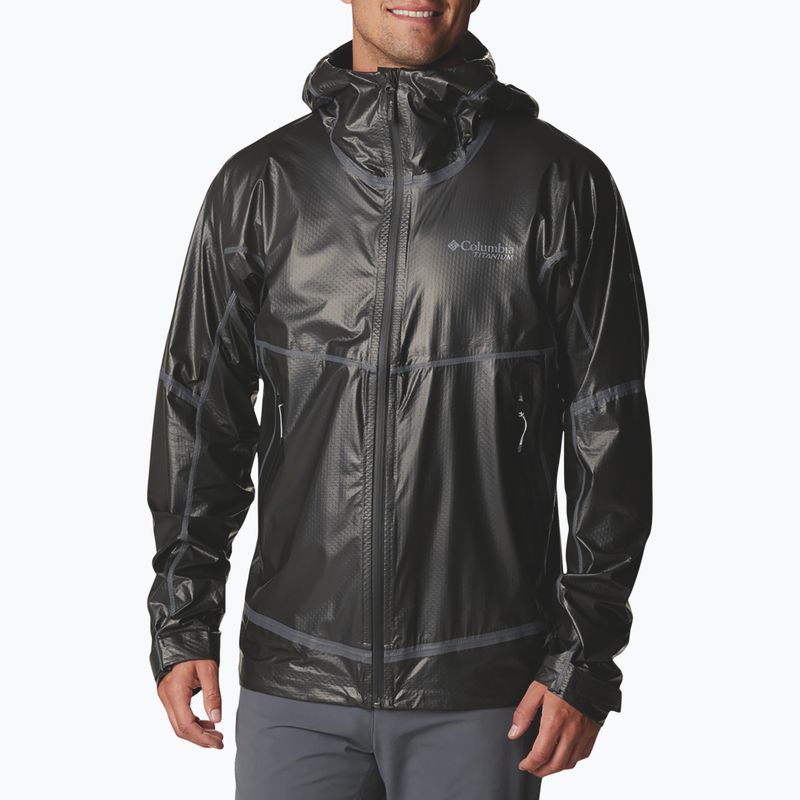 Giacca da pioggia Columbia OutDry Extreme Mesh uomo nero 4