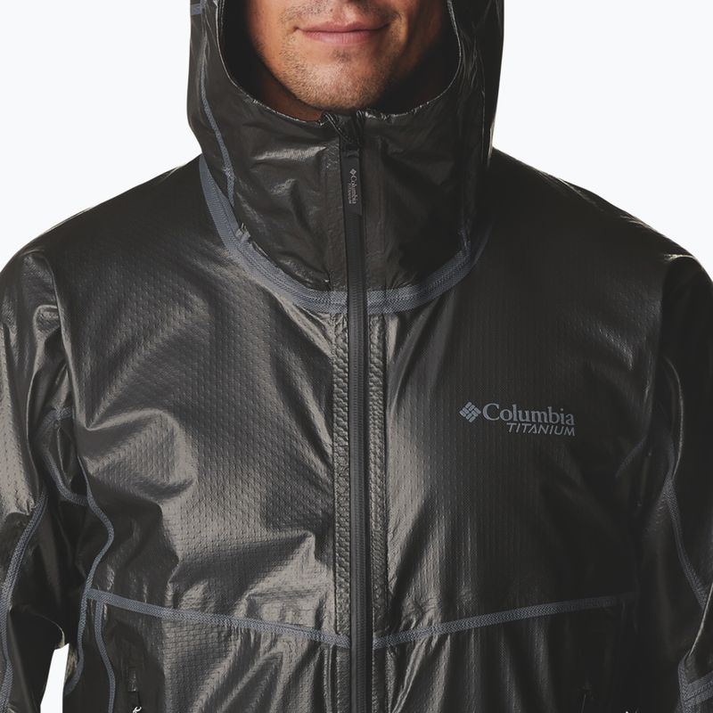 Giacca da pioggia Columbia OutDry Extreme Mesh uomo nero 6