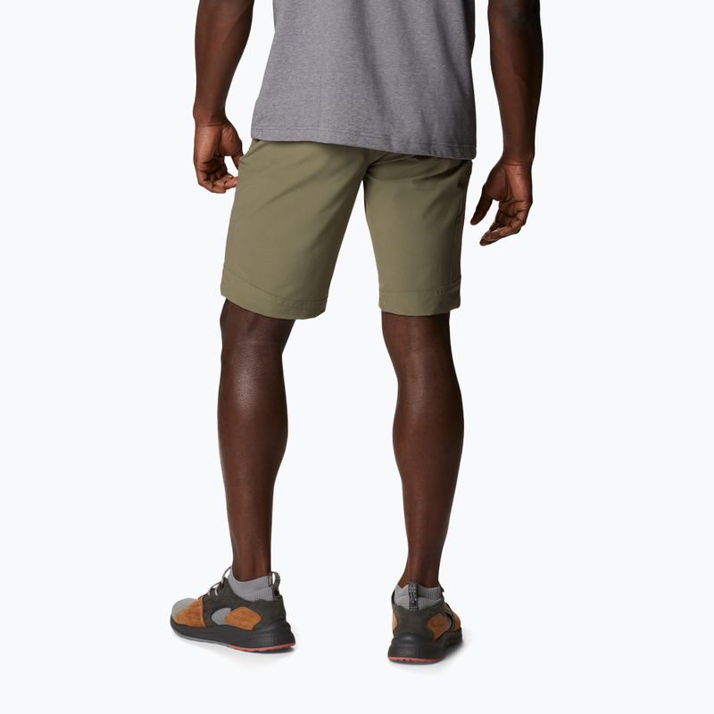 Pantaloncini da trekking Columbia Triple Canyon verde pietra da uomo 2