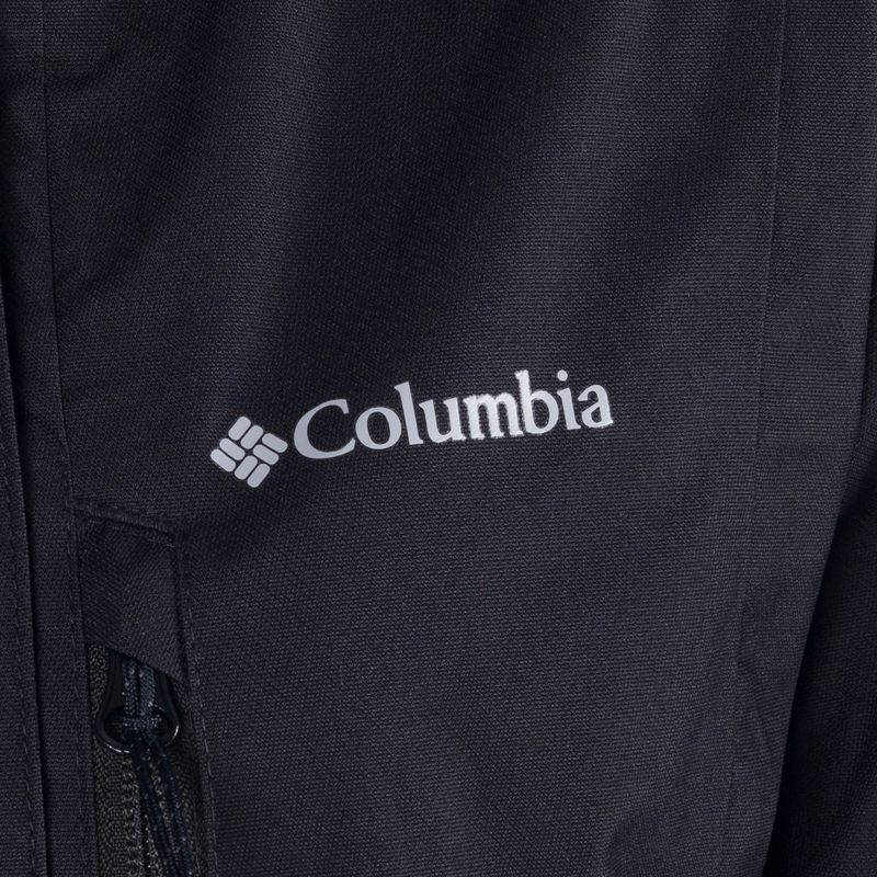 Giacca da pioggia Columbia da donna Hikebound nero 6