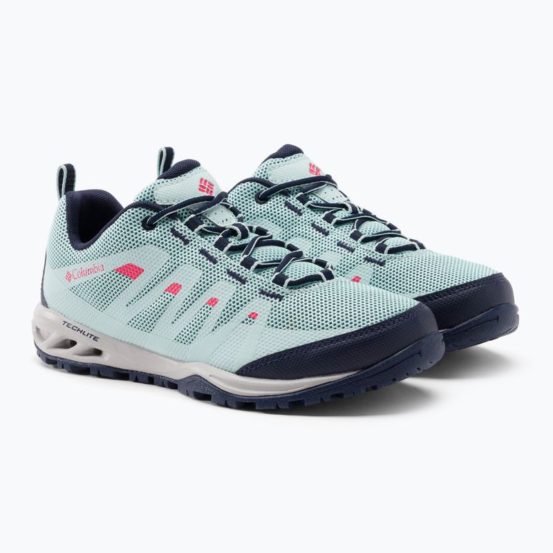 Columbia Vapor Vent scarpe da trekking da donna icy morn/red hibiscus 5