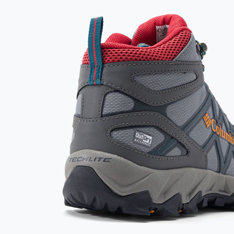 Columbia Peakfreak X2 Mid Outdry stratus/mango scarpe da trekking da donna 8