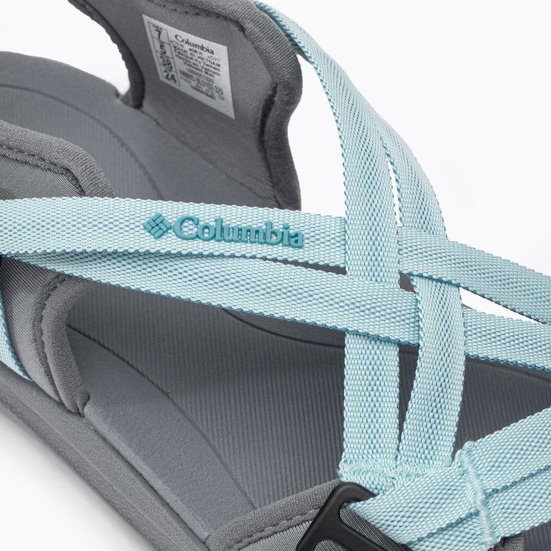 Columbia sandali da trekking donna 1889551 icy morn/grey ash 10