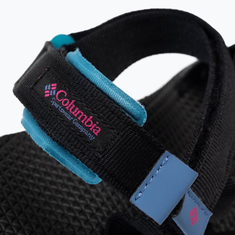 Sandali da trekking da donna Columbia Alava Sandal nero/rosa scuro 8