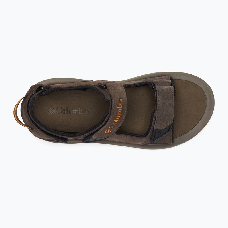 Columbia Trailstorm Hiker 3 Strap cordovan/oro ambra sandali da trekking da uomo 16