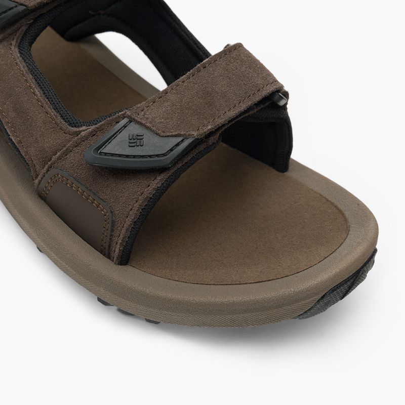 Columbia Trailstorm Hiker 3 Strap cordovan/oro ambra sandali da trekking da uomo 8