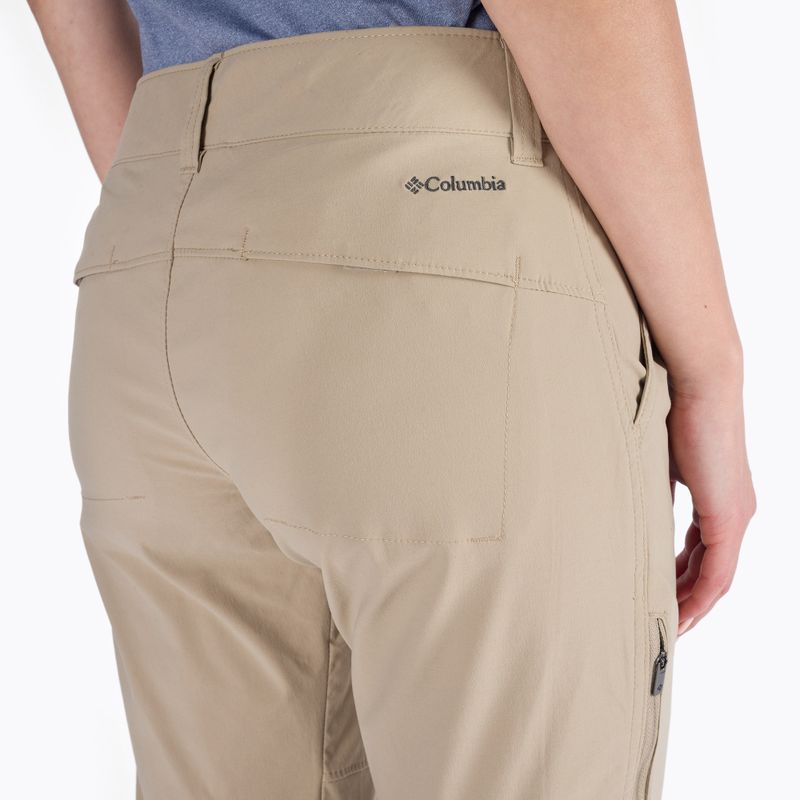 Pantaloni da trekking Columbia Saturday Trail EU da donna, colore marrone chiaro 4