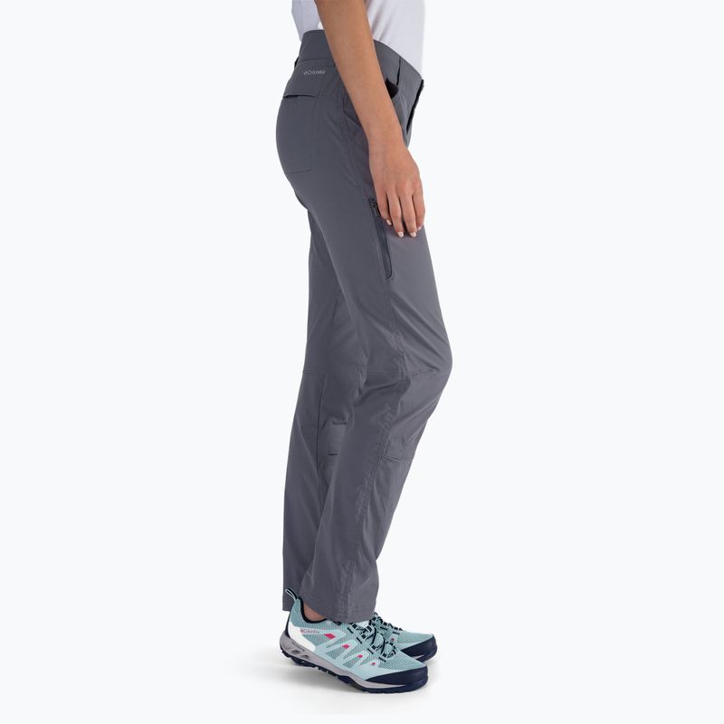 Pantaloni trekking donna Columbia Saturday Trail EU city grigio 4
