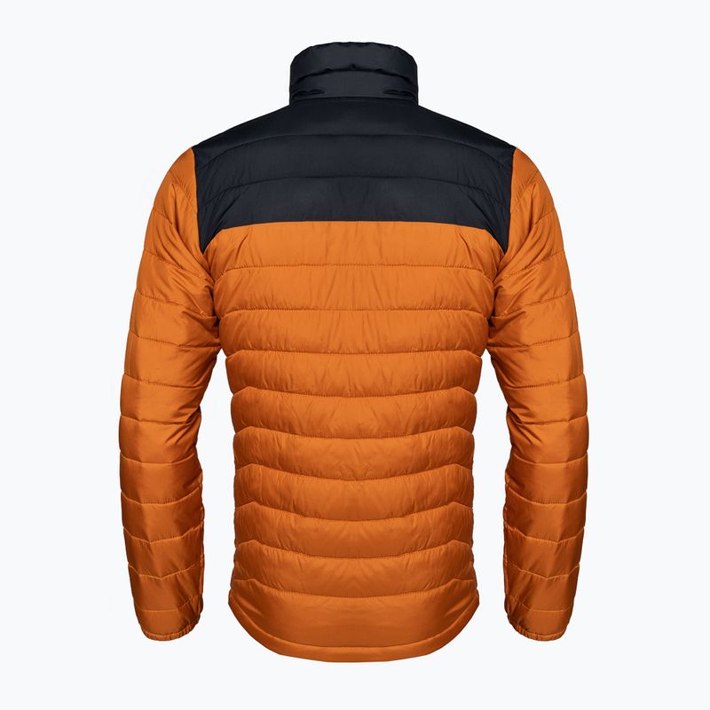 Piumino Columbia Powder Lite caldo rame/nero da uomo 7