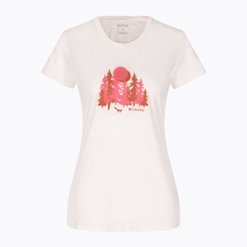 Columbia Daisy Days - Maglietta da trekking da donna Graphic chalk/thru the pines 7