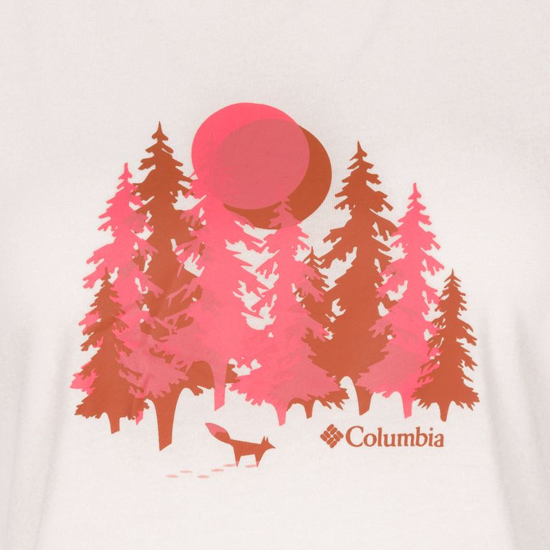 Columbia Daisy Days - Maglietta da trekking da donna Graphic chalk/thru the pines 9