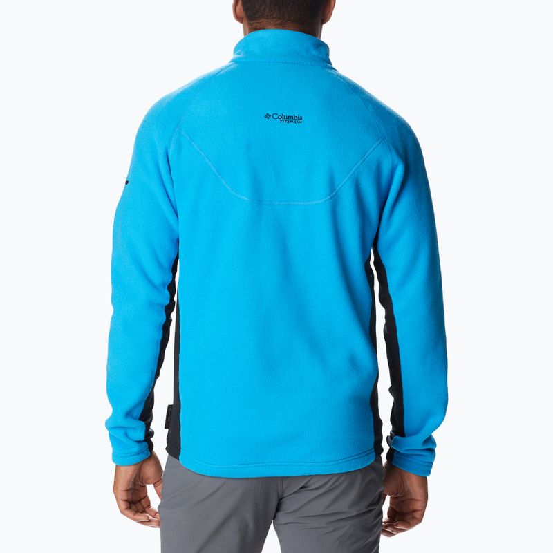 Felpa da trekking Columbia Titan Pass 2.0 II bussola blu/nero uomo 2