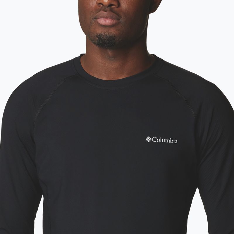Felpa termica uomo Columbia Omni-Heat Infinity Knit LS Crew black 5