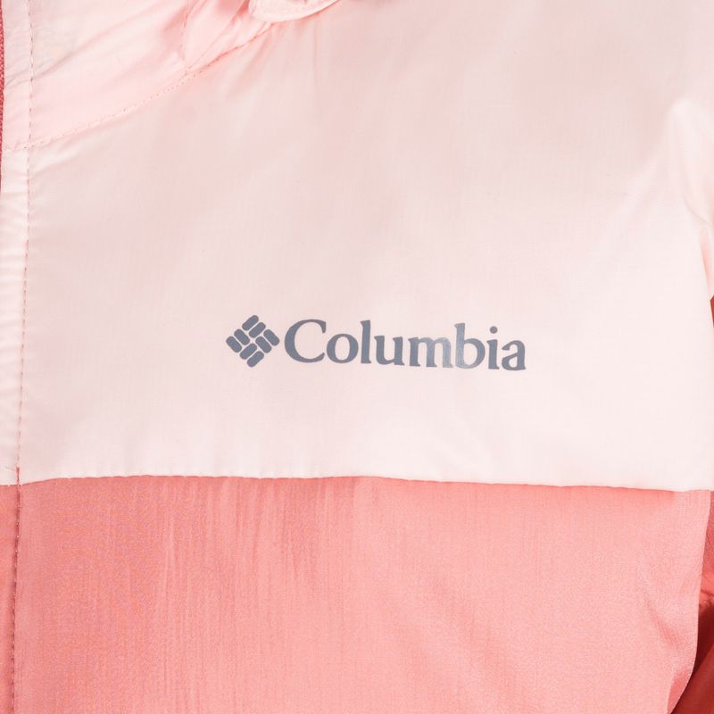 Columbia piumino Bulo Point da donna, fiori di pesco e corallo scuro 6