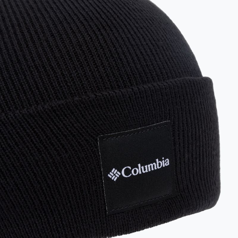 Columbia City Trek Berretto invernale pesante nero 3