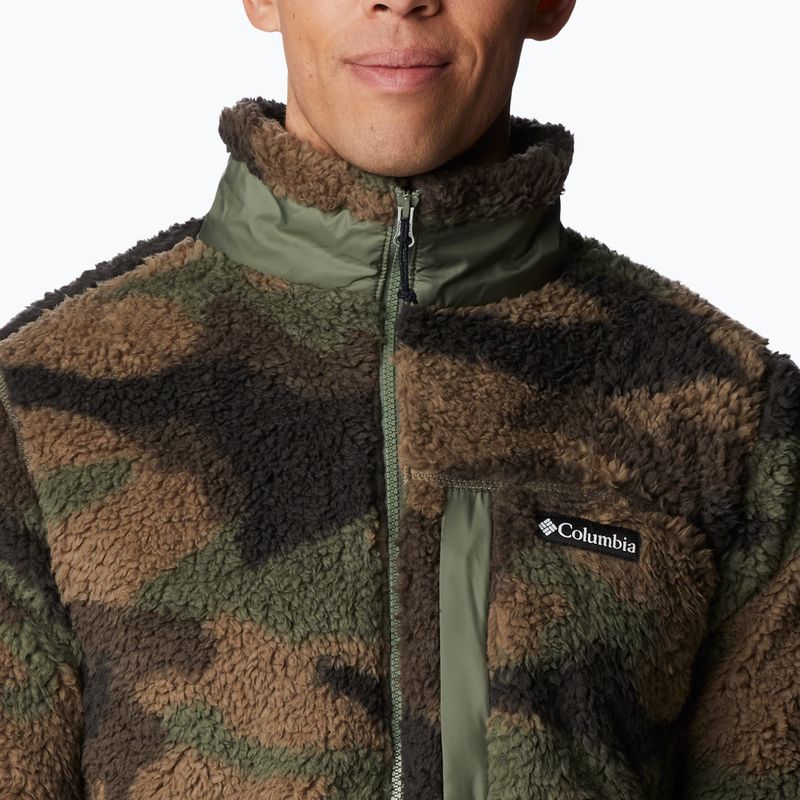 Felpa trekking Columbia Winter Pass Print Fleece cypress mod camo da uomo 6