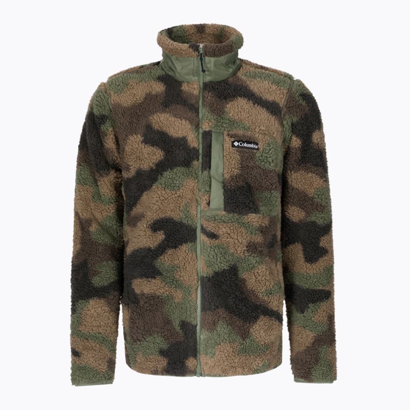 Felpa trekking Columbia Winter Pass Print Fleece cypress mod camo da uomo 8