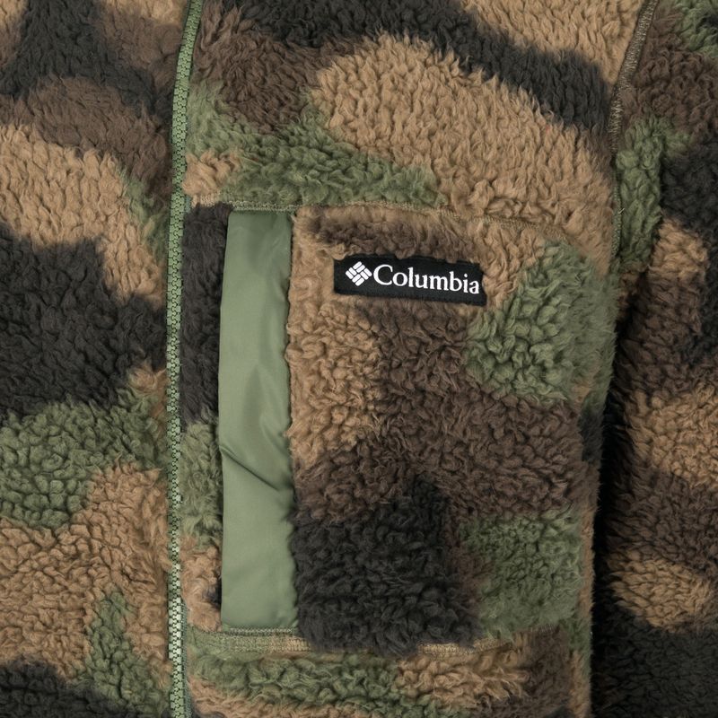 Felpa trekking Columbia Winter Pass Print Fleece cypress mod camo da uomo 10